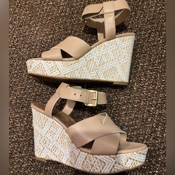 Beige Wedges - Picture 2 of 3